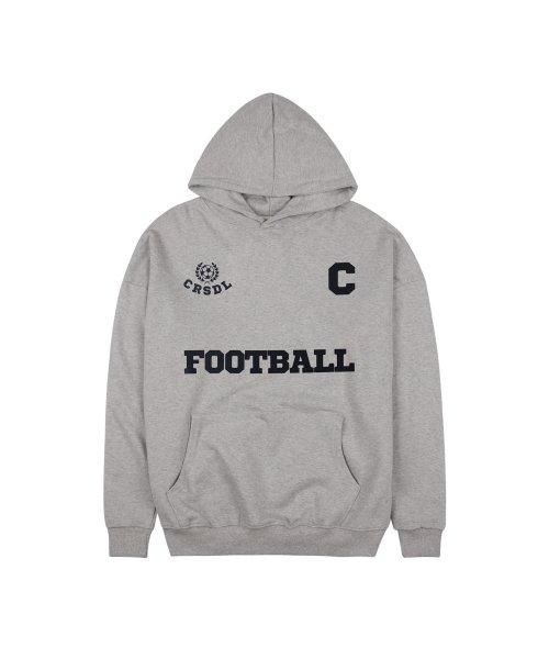 Cream Soda Lab Lab C Logo Football Club Hoodie Grey M