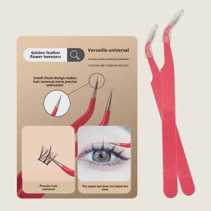 Wanxinghe Precision Curved Tweezers for Eyebrows and Hair Separation