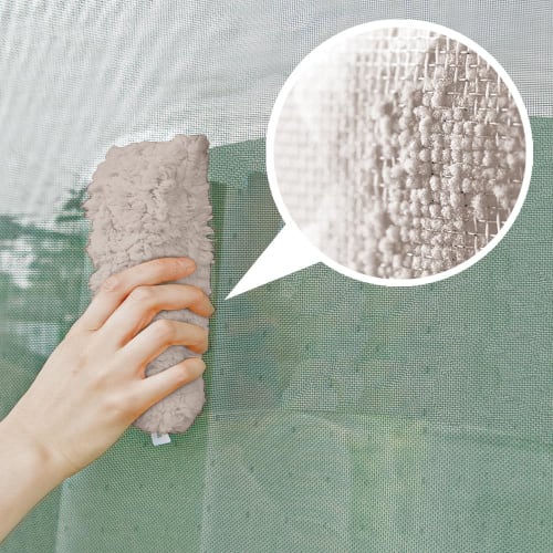 Azuma Industries TK Screen Cleaner for Window Screens, Cleans Screens with Just Water, No Detergent Required, Fluffy Microfiber, Also Cleans Air Condi