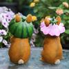 Resin Bunny Animal Cute Rabbit Desk Decorative Home Accessories Miniature Animals Decorative Kawaii Figurine