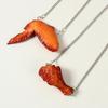 Trendy KFC Fried Chicken & Nugget Necklace – Creative Food-Inspired Accessory
