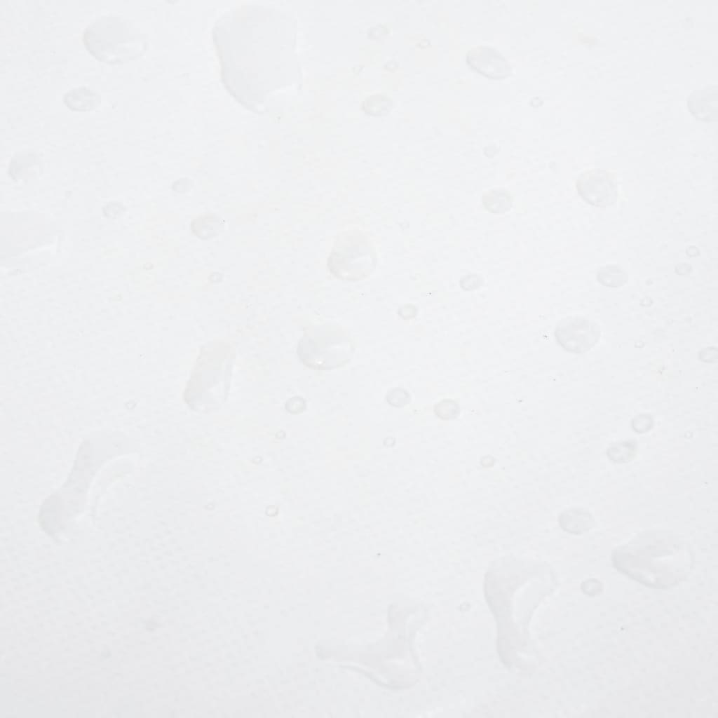Vidaxl Plandeka, Biała, 1,5X6 M, 600 G/M²