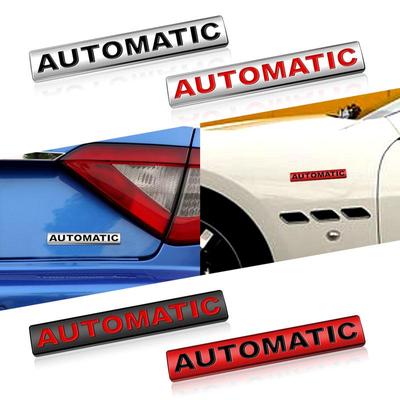 Adesivo 3D in metallo Solaris Automatic per bagagliaio posteriore auto, per cambio automatico, emblema per portiera W210.