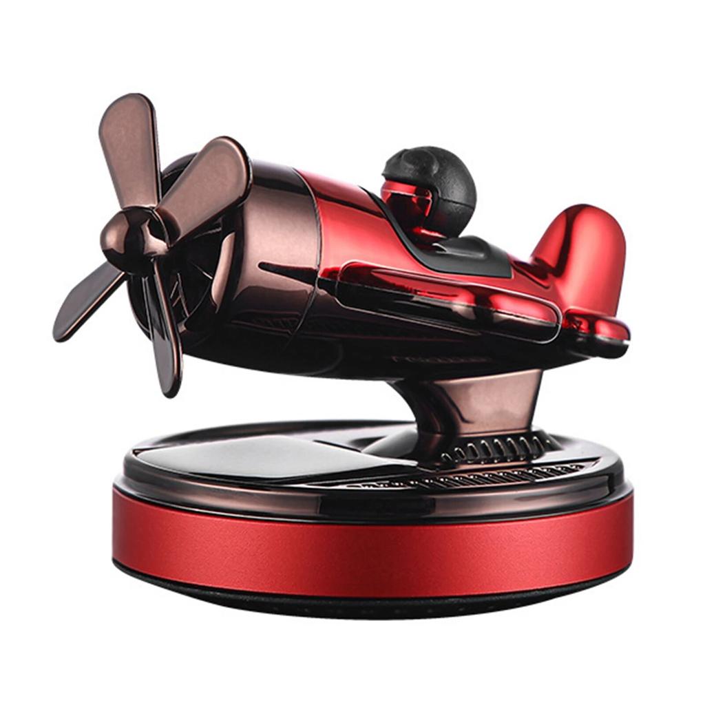 Diffusore per Auto ad Energia Solare in Metallo di Alta Qualità Regalo Profumo per Auto Solare Eliminatore di Odori per Interni Auto e Decorazione Domestica