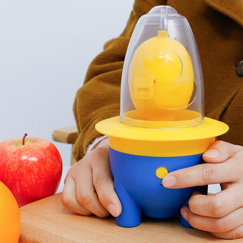 1200mAh Electric Egg Scrambler for Eggs Egg Shaker Portable Electric Egg Spinner Egg Yolk White Mixer with Sucker Cute Mini