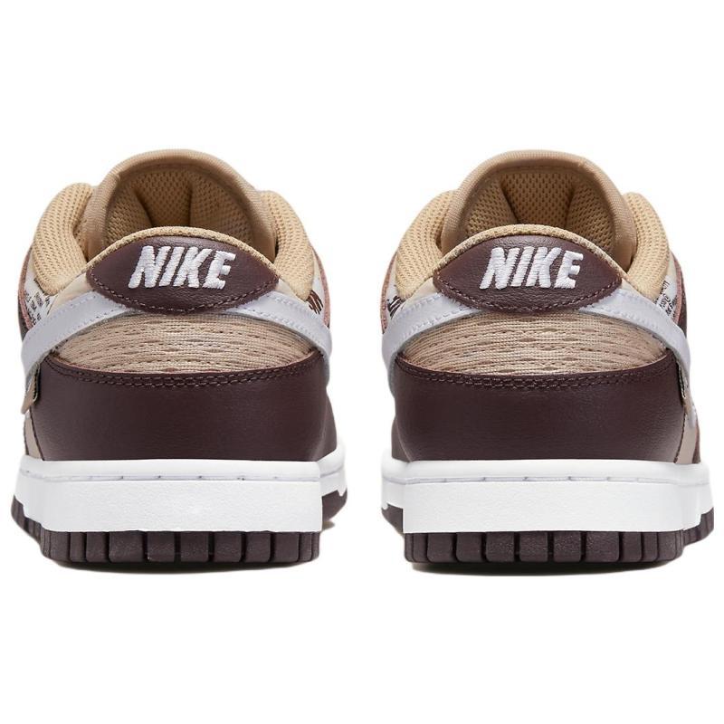 Nike Dunk Low Brown Basalt Women's Skate Shoes Sneakers DX6060-111