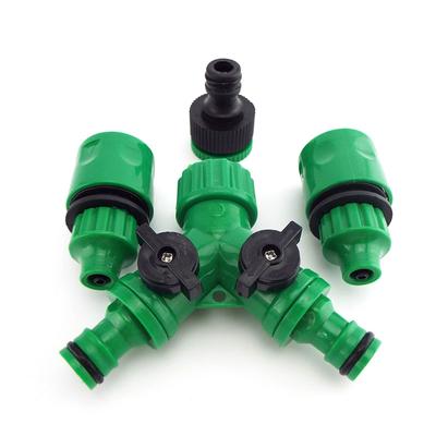 4/7 mm 8/11 mm vodná hadica y Ventil 4/7 Hadica Rýchly vodovodný kohútik Konektory Rozdeľovač Záhradné náradie Závlaha Kvapkacia Závlaha Spojka