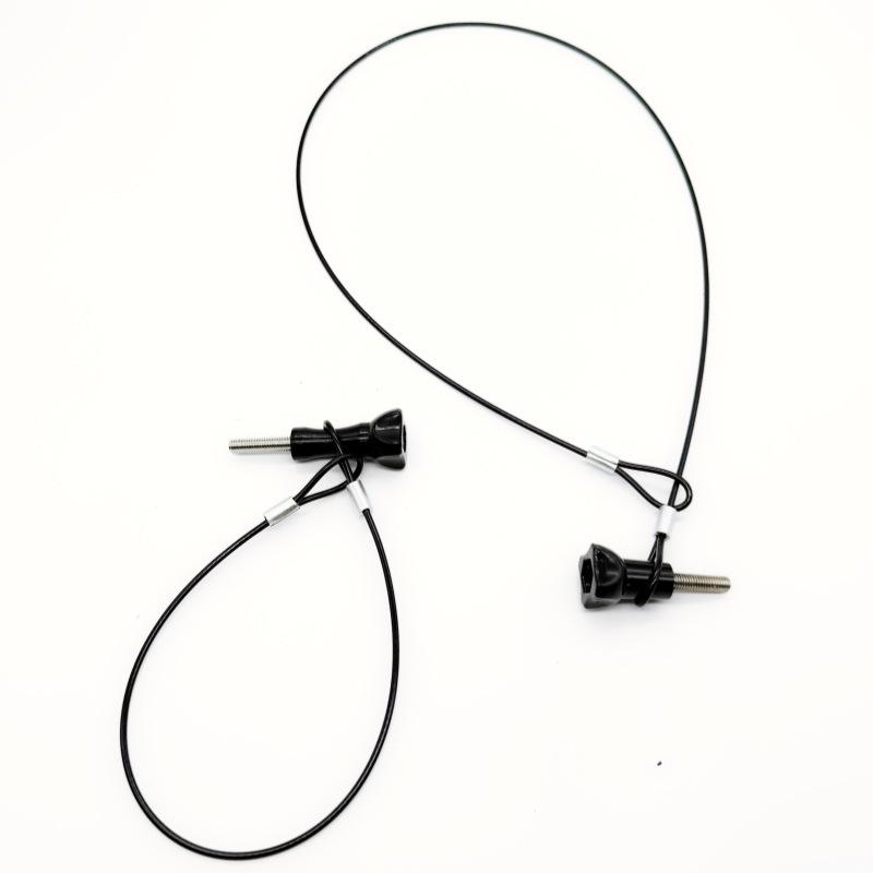 2/4Pcs Hand Wristband Hanging Ropes 30/60Cm Stainless Steel Safety Rope Lanyard For 13/12/11 Insta360 X4 Dji Sport Cameras
