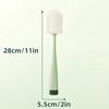 1pc Long Handled Bottle Brush - 360° No Dead Cleaning Tool for Stubborn Stains, Multi-Functional Plastic Brush for All Bottles 1-27pcs