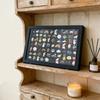 High Quality Leather Pin Display Box Featuring Dust Resistant Fabric Interior And Detachable Stand