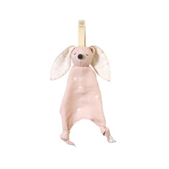 

10mois Fluffy Gauze mini me Baby Shell 21251012 (6-Layer Gauze) Toy, Pink,