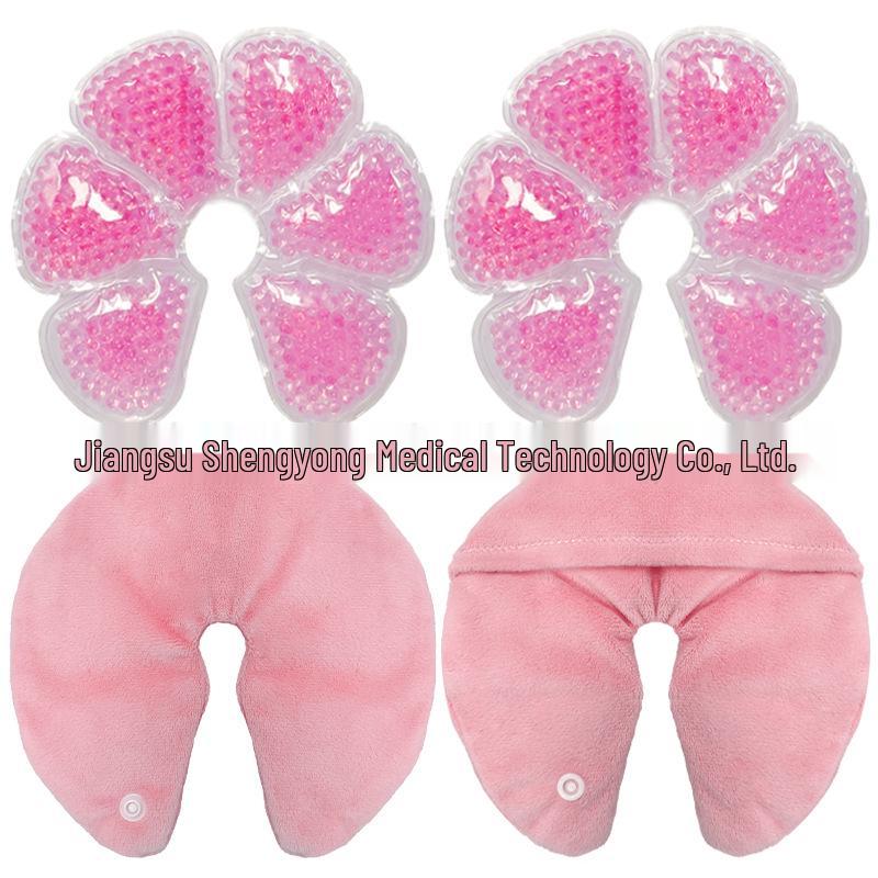 Breast Care Gel Pads: Hot & Cold Relief for Engorgement and Nursing Comfort