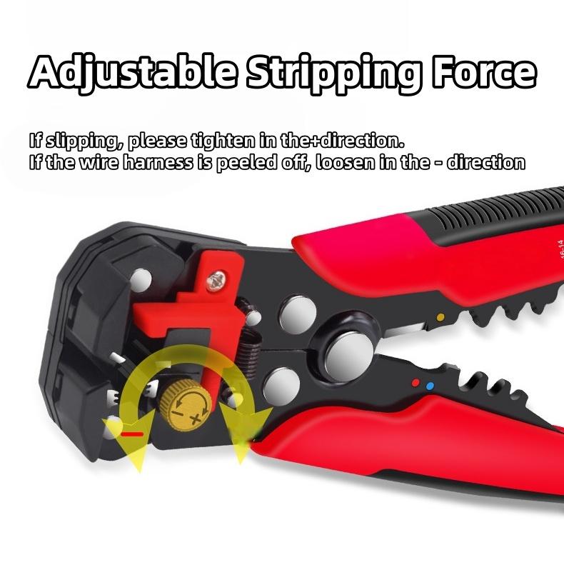 Multi-Function Wire Stripper Non-Slip Crimping Cutting Electrician's Tools