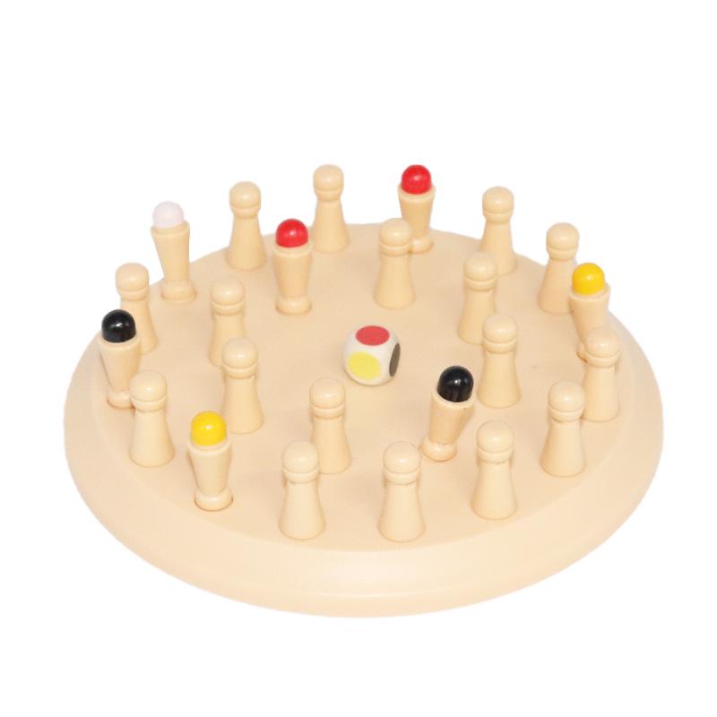 Wooden Memory Chess: Early Education & Fun Parent-Child Board Game