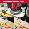 Handheld   Sander 850W Electric Sander with 12pcs Sanding Discs   Speed 1500-2600 RPM Wall Sander with Automatic Vacuum Dust Absorption S