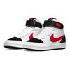 New Nike Court Borough Mid 2 White University Red GS CD7782-110