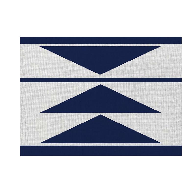 40X30cm Modern Geometric Simple Dining Tables Mat Heat Resistant Linen Placemat For Table Drink Cup Coaster Kitchen Accessories