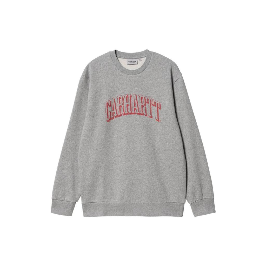 Carhartt WIP FW22 Graffiti Print Sweatshirt Men Sweatshirt Gray I030939-19X-XX