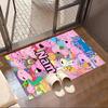Custom Name Personalized Peppa Pig Print Carpet, Versatile Home Decor Rug, for Playroom, Apartment, Balcony, Entryway, Hallway Gift