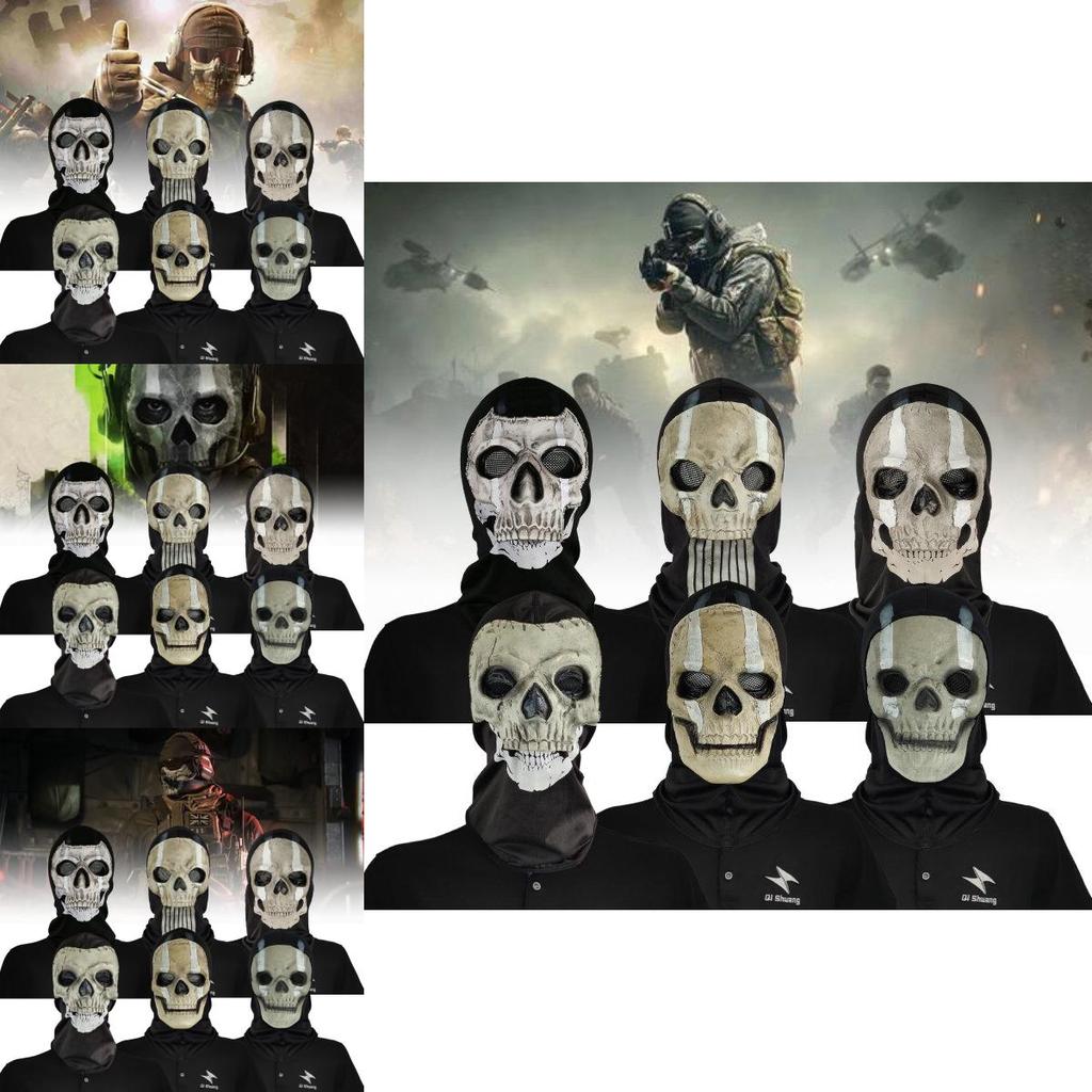 High Quality Call Of Duty Dual Line Face Mask For Fun Costume Parties And Halloween Events