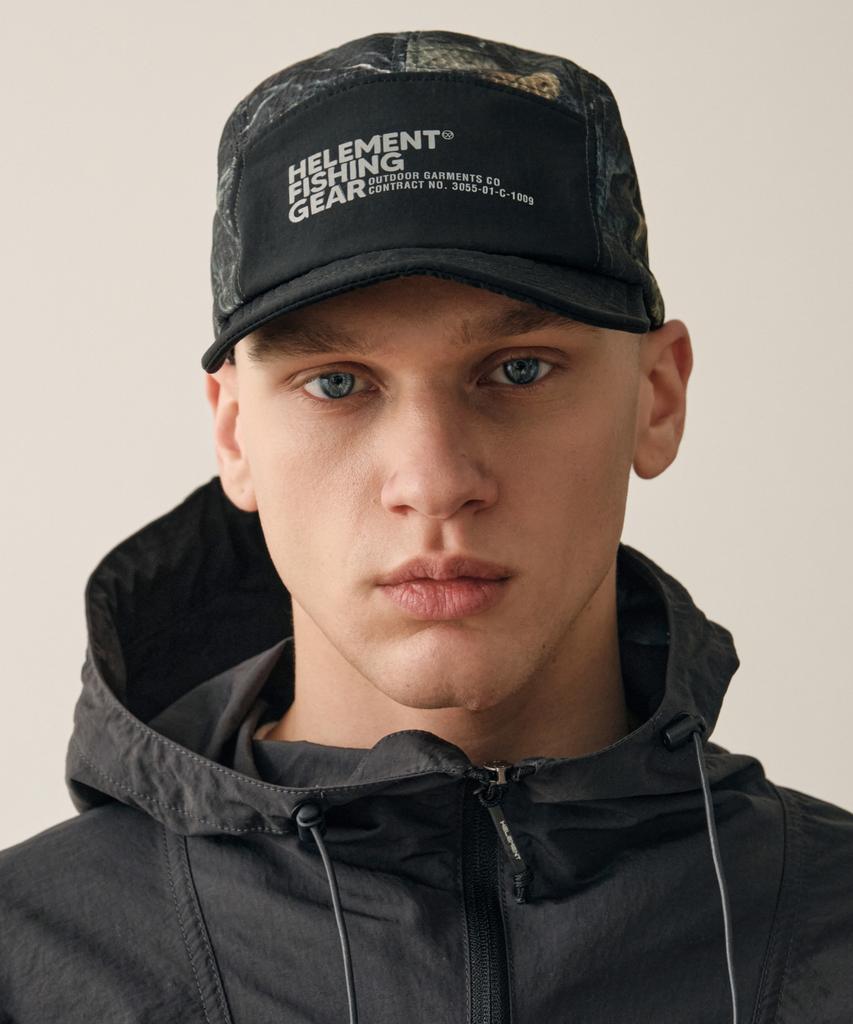 HELEMENT Real Camo Camp Cap (Camo Black)