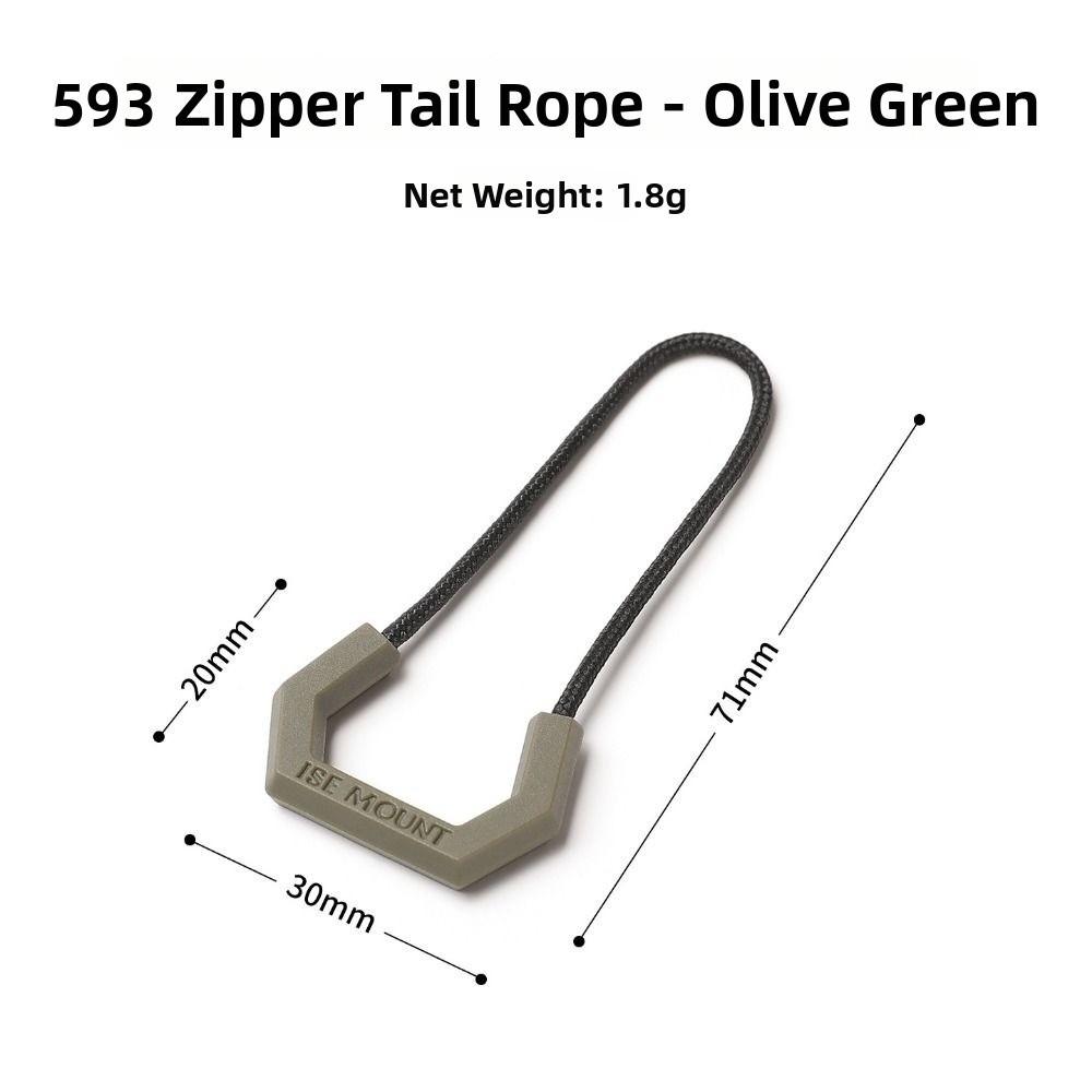 5pcs Universal Zipper Puller Outdoor Backpack Zipper Pull  Suitable for Motorcycle Bag & Bicycle Bag