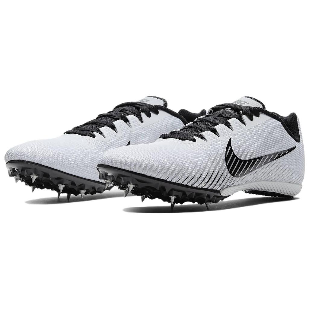 New Nike Air Zoom Rival M 9 Spikes 'Pure Platinum Black' AH1020-005
