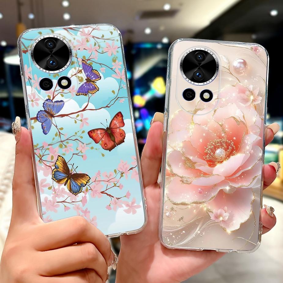 Für Huawei Nova 13 Hülle Nova12 BLK-AL00 Neue Luxus Bemalte Abdeckung Weiche Silikon Handyhülle Für Huawei Nova 12 Pro Nova13 Pro Taschen