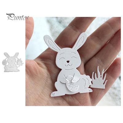 Easter Rabbit Egg Cutting Dies DIY Scrapbook Paper Card Craft Decor Stencil Mold