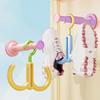 Hook Windproof Double-hook Balcony Shoe Drying Rack, Multi-functional Shoe Hanging and Drying Rack, Large Hook Shoe Drying Rack