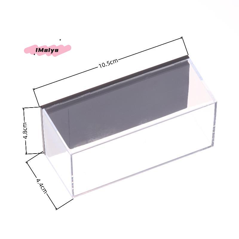 M-1/5Pcs Acrylic Dust-Proof Showcase & Storage Organizer Box For MiniGT 1/64 Diecast Model Car Display Case With Cover