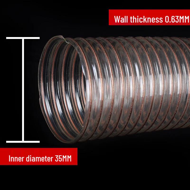 

PU Polyurethane Steel Wire Flexible Duct Hose