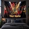Personalized Tapestry Wall Hanging Anderlecht FC Logo Pattern Art Background Cloth