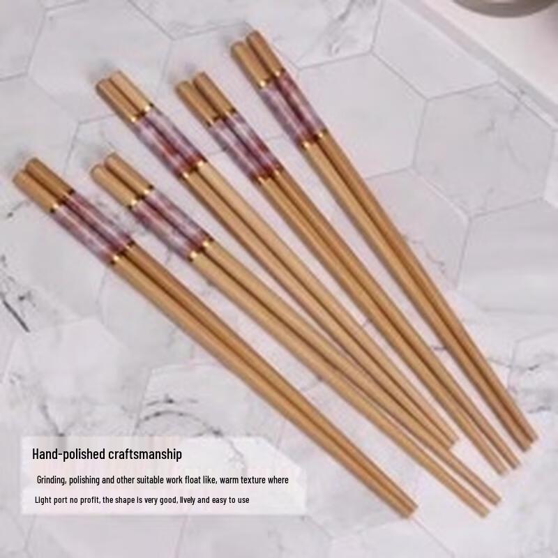 Kamelie Haushalt Keramik Essstäbchen, 10-Paar Set