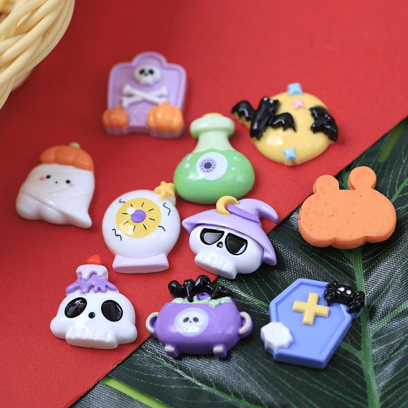 Halloween Resin Accessories DIY Kit for Hair & Phone Cases