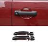Matte Black Exterior Side Door Handle Cover Trim For Toyota FJ Cruiser 2007-
