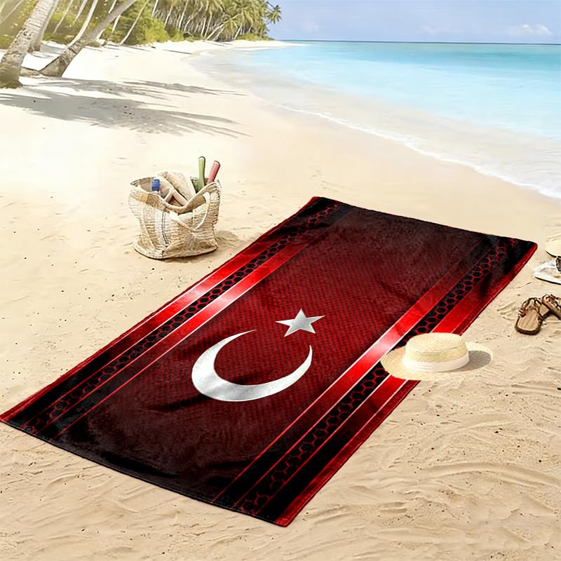 1pc Galatasaray SK Beach Towel, Outdoor Activities Perfect Summer Travel Supplies, As A Gift for Festivals