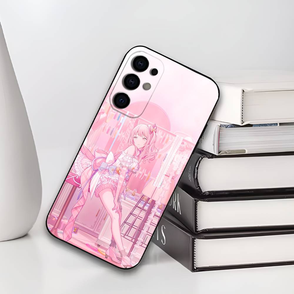 P-Project S-SEKAI Mizuki Akiyama Phone Case Silicone Soft For Samsung S25,S24,S21,S22,S23,S30,Ultra,S20,Plus,Fe,Lite