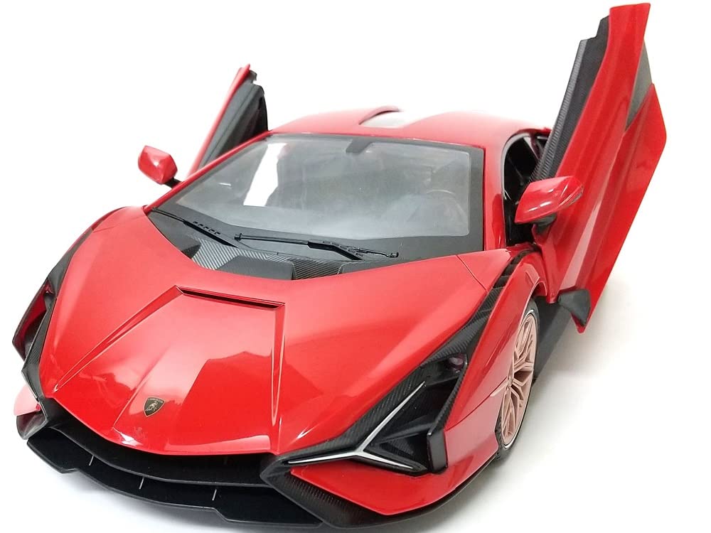 Lamborghini FKP37 Radio Control Car RC Up to 5 cars can run simultaneously RASTAR Red Sián 1/14 2.4Ghz
