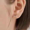 [ELLE Jewelry] 14K GF Cross Cubic Point Earrings ELGPEE568