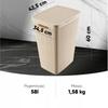 CURVER Cesto per Bucato 58 L