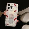 Art Cream Cherry Case for iPhone 17 iPhone 17 Pro Max