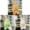 Plush Bunny Toy Keychain For Girls Gift Soft Stuffed Animal Accessory
