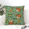 Children'S Cartoon Animal Painting Pillow Case Linen Pillow Case Sofa Home Decor Cushion Cover Cushion Cove