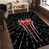 1PC Spider Carpet Floor Mat, Anti-slip Mat Chair Rug For livingroom,Bedroom, Doormat Home Decor Gift Christmas Gifts