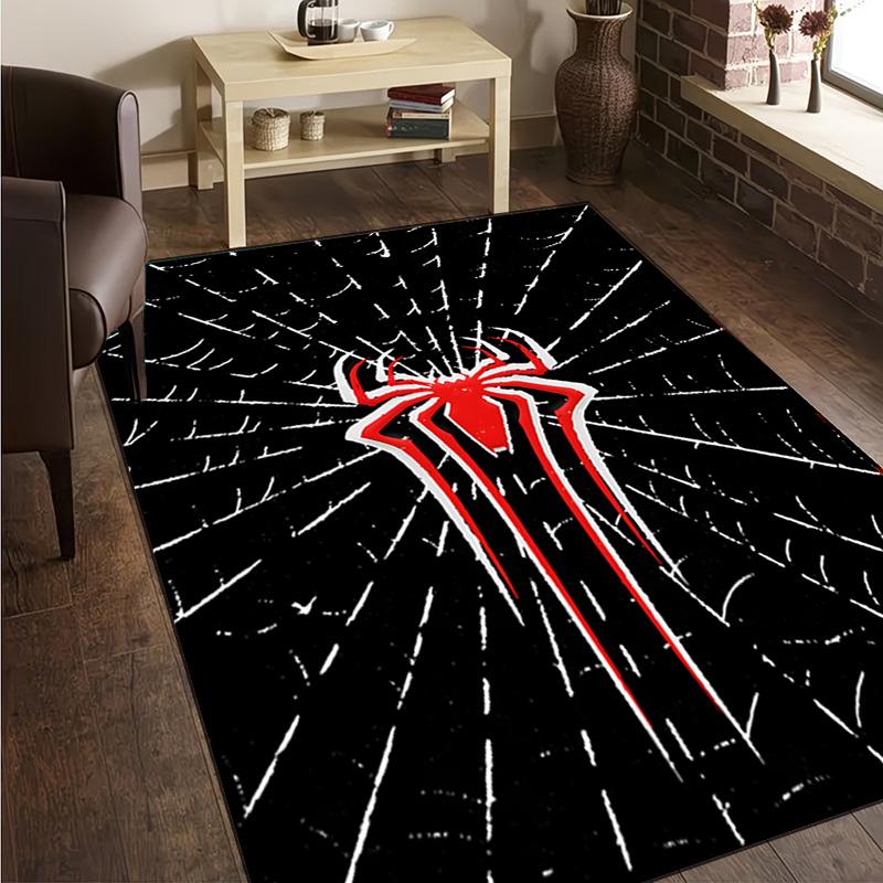 1PC Spider Carpet Floor Mat, Anti-slip Mat Chair Rug For livingroom,Bedroom, Doormat Home Decor Gift Christmas Gifts