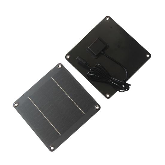 Solar Panel Fan Kit 12V Monocrystal Silicon Solar Panel
