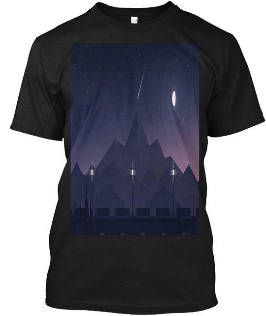 night day T-Shirt Made in the USA Size S to 5XL Unisex T-Shirt S