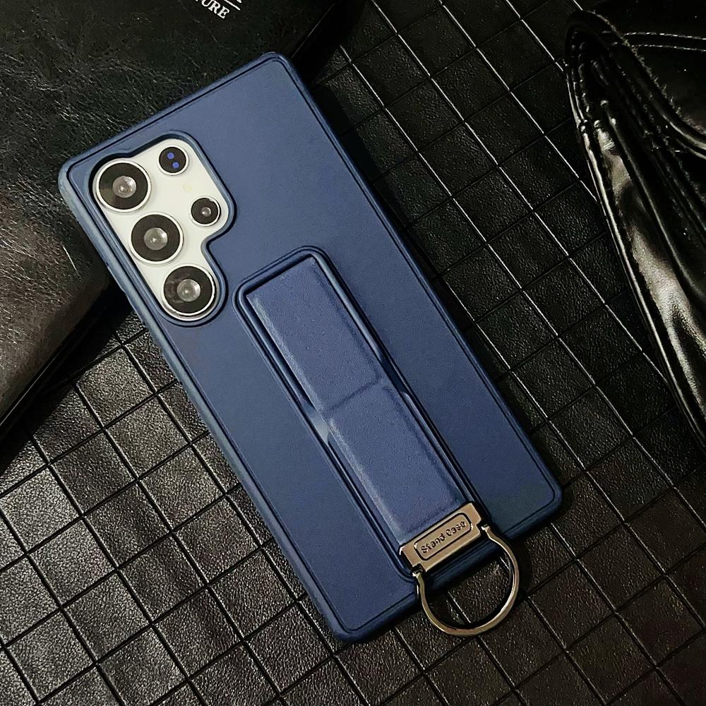 KEYSION Shockproof Armor Case for Samsung S26 Ultra 5G Soft Silicone+PC Folding kickstand Phone Back Cover for Galaxy S26+ Plus