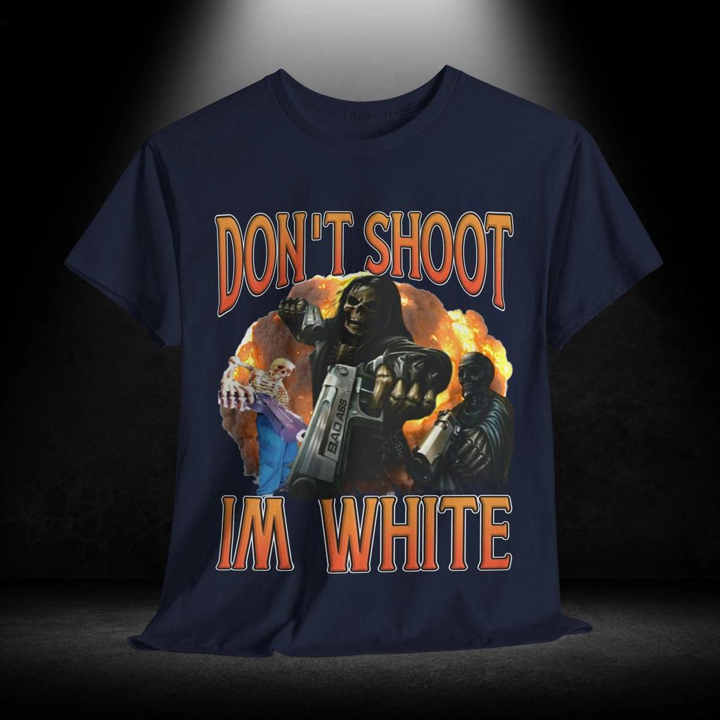 Funny Ironic Racist T Shirt Unisex Heavy Cotton Tee Sarcastic Humor Tops Novelty Offensive Graphic Clothing Anti Discrimination